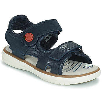 Sapatos Rapaz Sandálias desportivas Geox J SANDAL MARATEA BOY Marinho