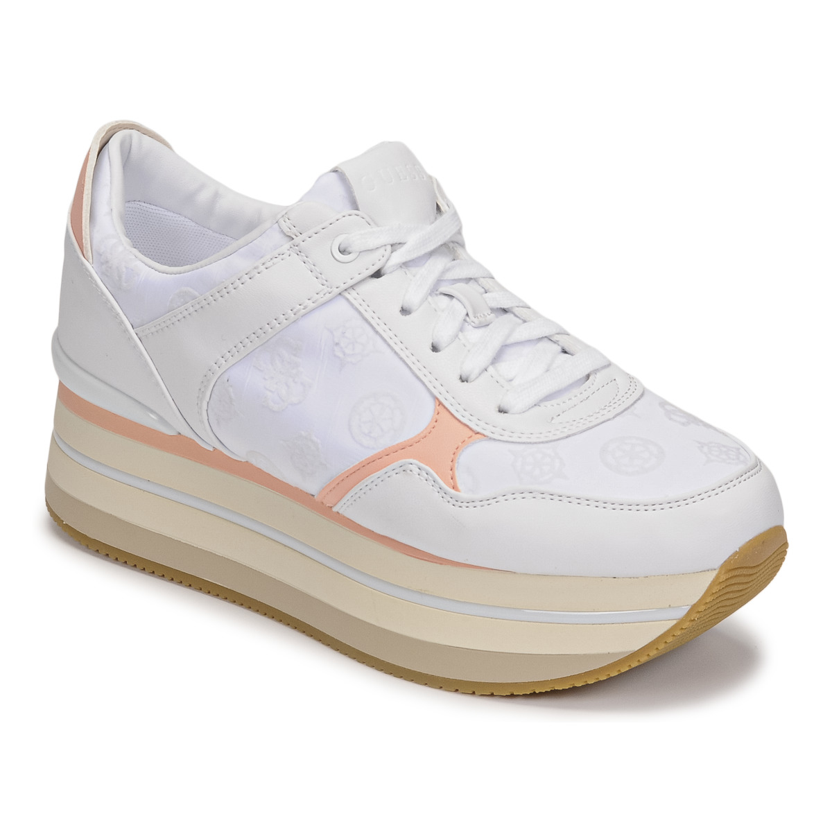 Sapatos Mulher Sapatilhas Guess HINDLE Branco