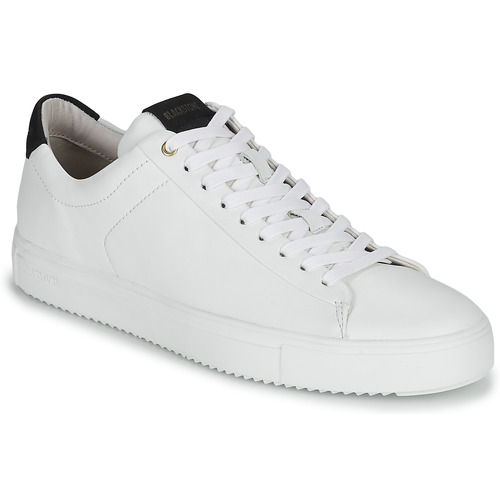 Sapatos Homem Sapatilhas Blackstone RM50 Branco / Preto