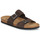 Sapatos Homem Chinelos Geox U SANDAL GHITA Castanho