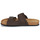 Sapatos Homem Chinelos Geox U SANDAL GHITA Castanho