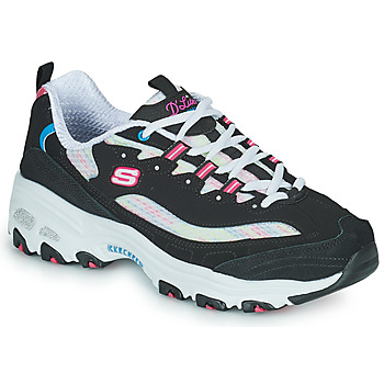 Sapatos Mulher Sapatilhas Skechers D'LITES Preto / Multicolor