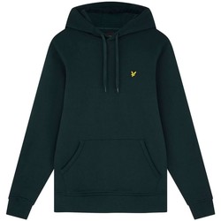 Textil Homem Sweats Lyle & Scott ML416VOG PULLOVER HOODIE-W486 DARK GREEN Verde