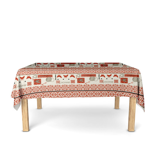 Casa Toalha de mesa Nydel COCOTTE Vermelho