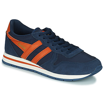 Sapatos Homem Sapatilhas Gola Daytona Chute Marinho / Laranja