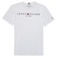 Textil Rapaz T-Shirt mangas curtas Tommy Hilfiger GRANABLA Branco