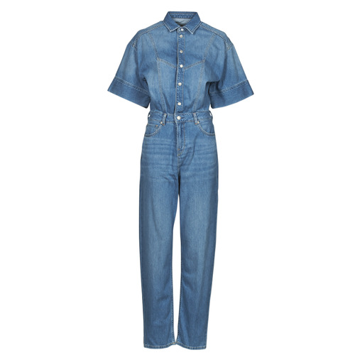 Textil Mulher Macacões/ Jardineiras Pepe jeans JAYDA Azul