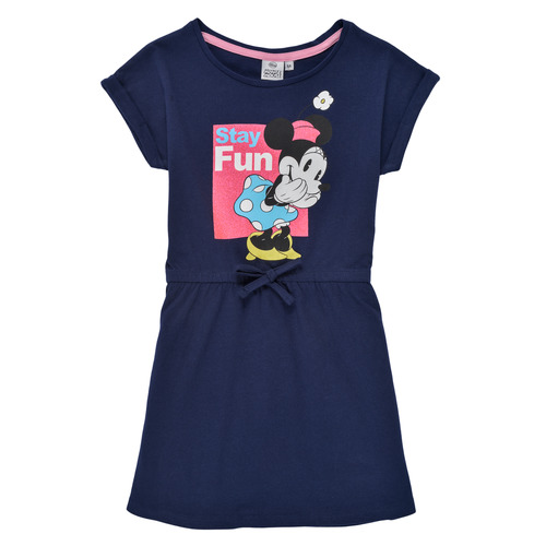 Textil Rapariga Vestidos curtos TEAM HEROES  MINNIE DRESS Marinho