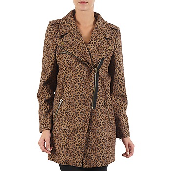 Textil Mulher Casacos Brigitte Bardot BB43110 Castanho / Leopardo