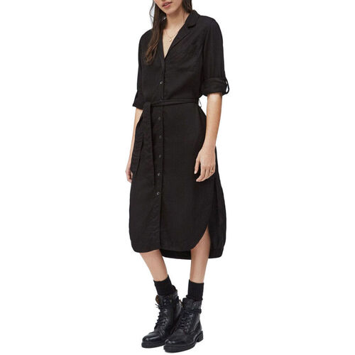 Textil Mulher Vestidos Pepe jeans - edan_pl952813 Preto