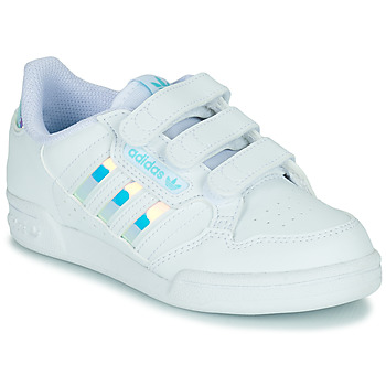 Sapatos Rapariga Sapatilhas adidas Originals CONTINENTAL 80 STRI Branco / Iridescente