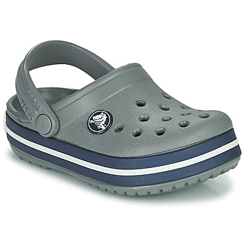 Sapatos Criança Tamancos Crocs CROCBAND CLOG T Cinza / Marinho