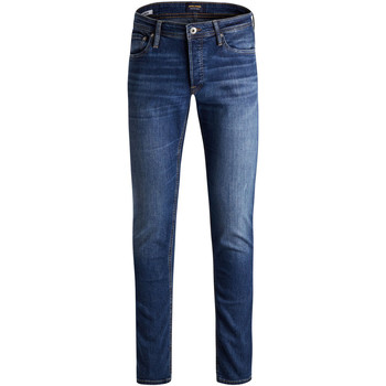 Textil Rapaz Calças de ganga Jack & Jones 12181893 JJIGLENN JJORIGINAL AM 814 NOOS JR BLUE DENIM Azul