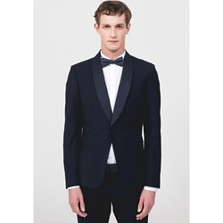 Textil Homem Casacos/Blazers Antony Morato MMJA00402-3-52 Azul