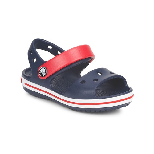 Sapatos Criança Sandálias Crocs CROCBAND SANDAL Marinho / Vermelho