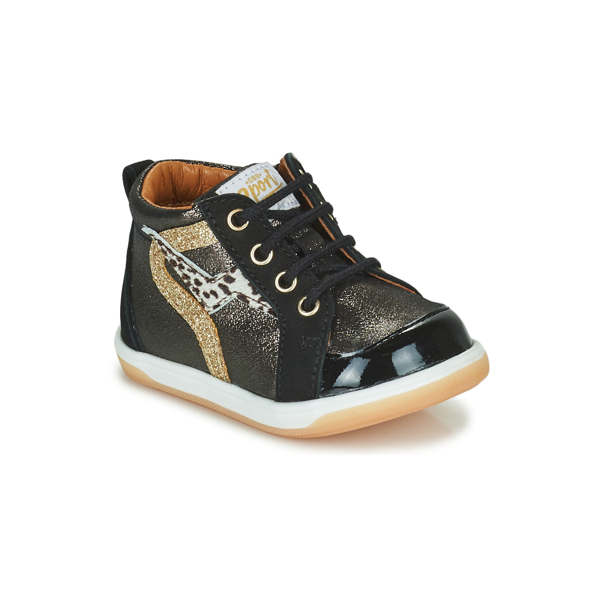 Sapatos Rapariga Sapatilhas de cano-alto GBB FOUDRE Preto