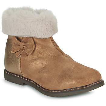 Sapatos Rapariga Botas Little Mary NYMPHEA Castanho