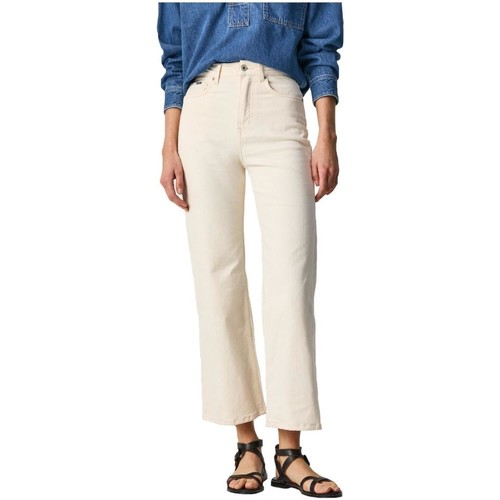 Textil Mulher Calças de ganga Pepe jeans  Branco