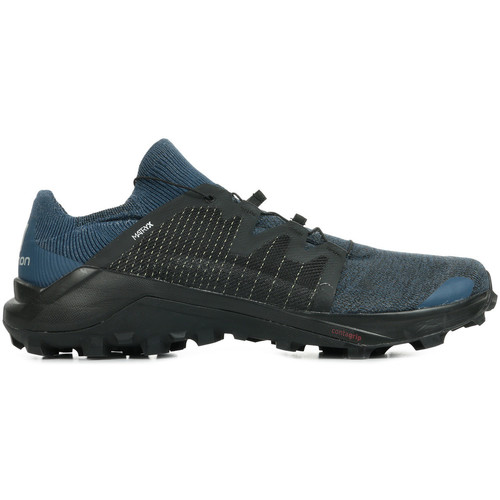 Sapatos Homem Sapatilhas de corrida Salomon Cross Pro Azul