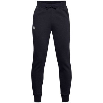 Textil Homem Calças Under Armour Rival Cotton Pants Preto