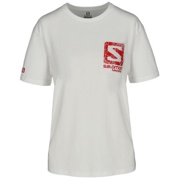 Textil Homem T-Shirt mangas curtas Salomon Madrid Branco