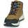 Sapatos Rapaz Sapatilhas de cano-alto S.Oliver 45105-39-335 Camel / Preto