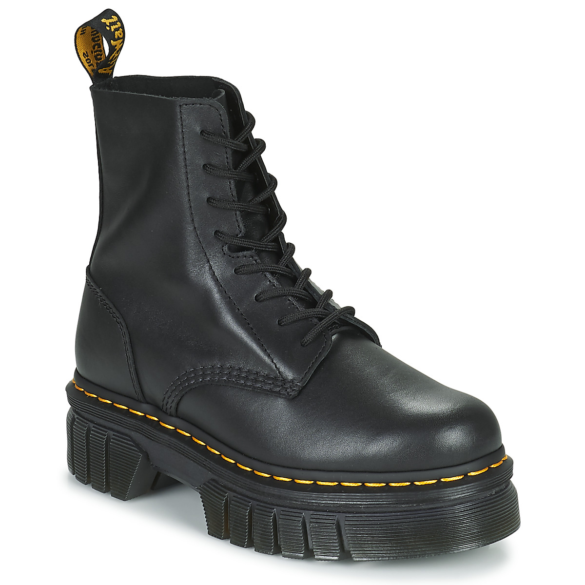 Sapatos Mulher Botas baixas Dr. Martens Audrick 8 Nappa Preto