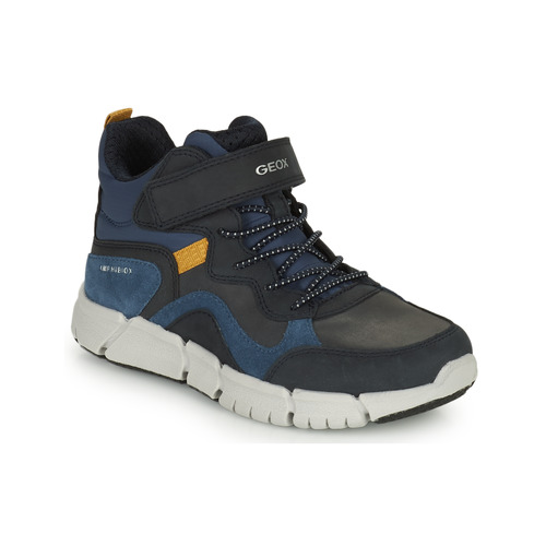 Sapatos Rapaz Sapatilhas de cano-alto Geox J FLEXYPER BOY B ABX Marinho