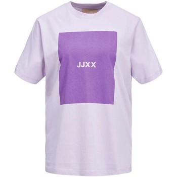 Textil Mulher T-Shirt mangas curtas Jjxx  Violeta