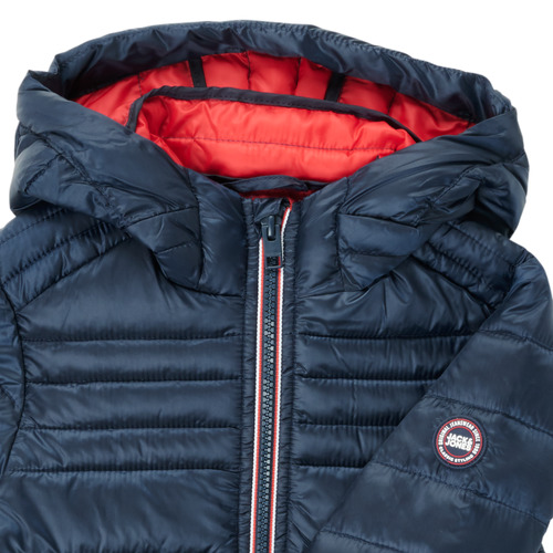 Jack & Jones JJEHERO PUFFER HOOD Marinho