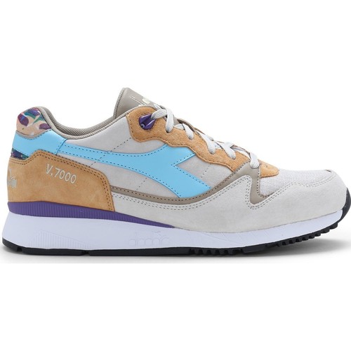 Sapatos Homem Sapatilhas Diadora V7000 Camo Light Gray/Oak Buff