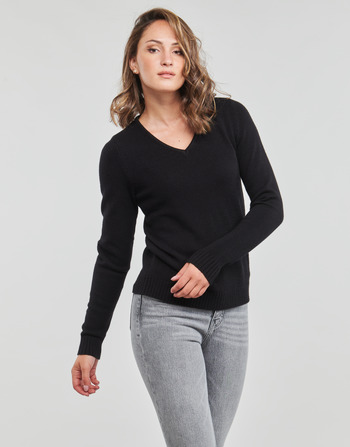 Vila VIRIL V-NECK L/S KNIT TOP - NOOS