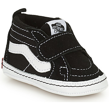 Sapatos Criança Sapatilhas de cano-alto Vans IN SK8-Hi Crib Preto / Branco