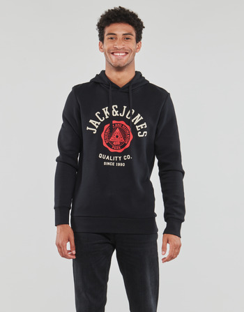 Jack & Jones JJELOGO SWEAT HOOD 2 COL