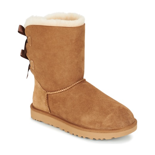 Sapatos Mulher Botas baixas UGG BAILEY BOW II Bege