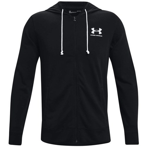 Textil Homem Sweats Under Armour Rival Terry LC FZ Preto