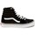 Sapatos Sapatilhas de cano-alto Vans SK8 HI BLACK Prata