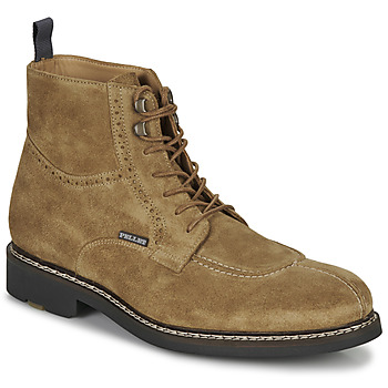 Sapatos Homem Botas baixas Pellet ROLAND Veludo / Bege