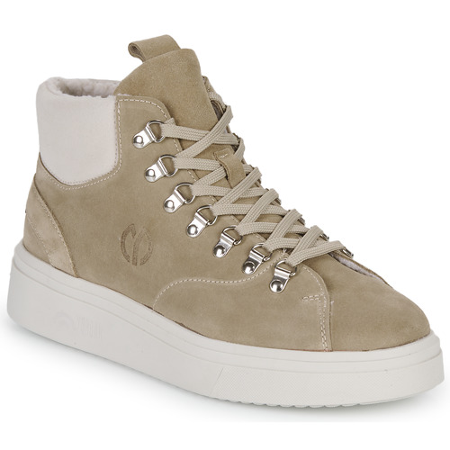 Sapatos Homem Sapatilhas Yurban GRENOBLE Bege