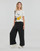 Textil Mulher Calças finas / Sarouels Desigual PANT_LIMA Preto