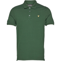 Textil Homem Polos mangas curta Lyle & Scott Plain Polo Shirt Verde