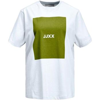 Textil Mulher T-Shirt mangas curtas Jjxx  Branco