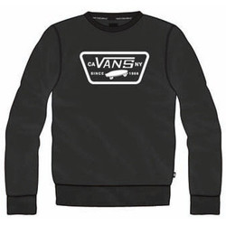 Textil Homem Sweats Vans MN Full Patch Crew II Preto