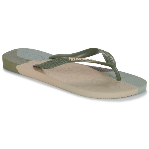 Sapatos Homem Chinelos Havaianas TOP LOGOMANIA COLORS II Verde