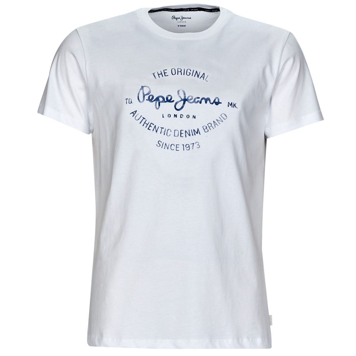 Textil Homem T-Shirt mangas curtas Pepe jeans RIGLEY Branco