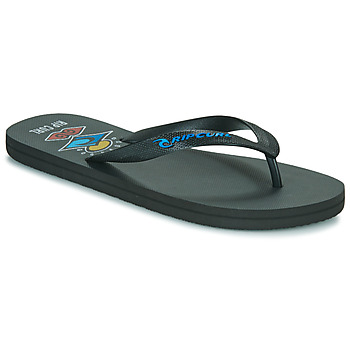 Sapatos Homem Chinelos Rip Curl ICONS OPEN TOE Preto