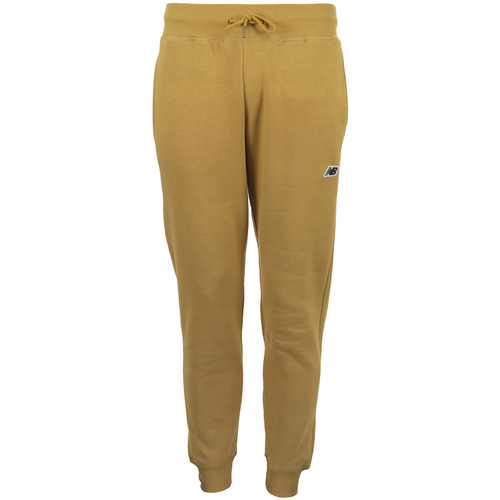 Textil Homem Calças New Balance Sml Logo Pants Amarelo