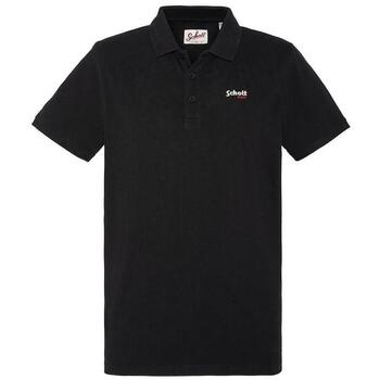 Textil Homem T-shirts e Pólos Schott  Preto