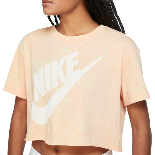 Textil Mulher T-shirts e Pólos Nike  Laranja