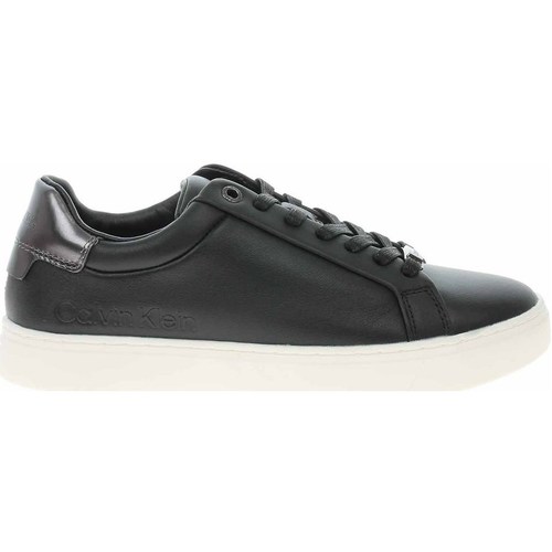 Sapatos Mulher Sapatilhas Calvin Klein Jeans HW0HW01326BAX Preto